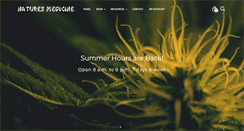 Desktop Screenshot of naturesmedicinesalida.com
